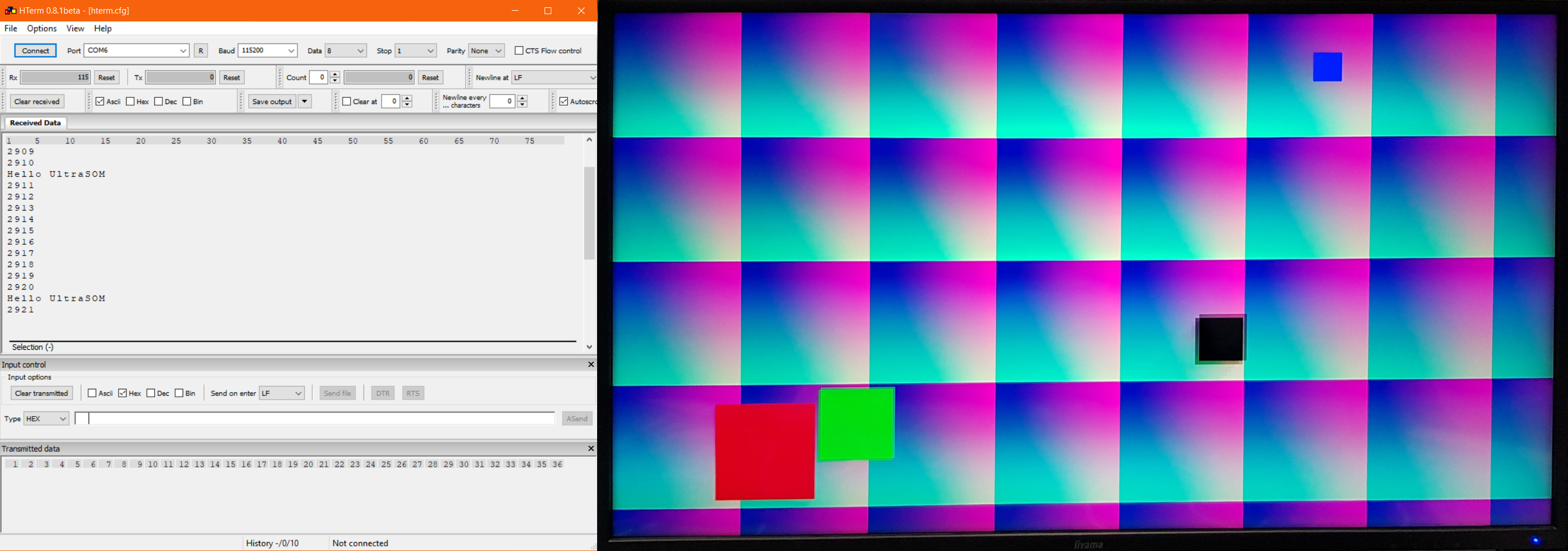 UltraSOM Example Program